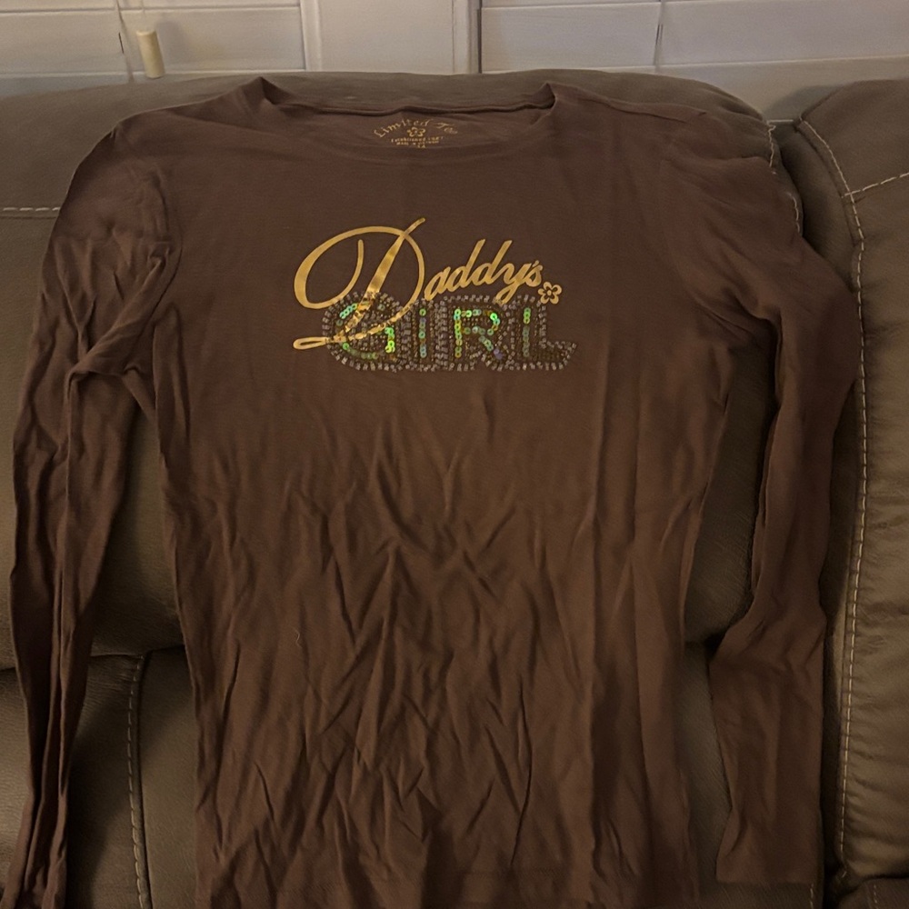 LIMITED TOO SZ 14 DADDY’S GIRL TANK